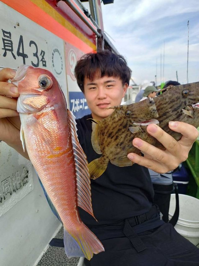 アマダイ(アカアマダイ)・カワハギ