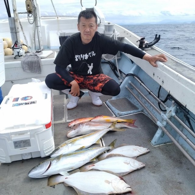 マダイ・ヤズ(ブリ)・ヒラマサ・カンパチ・ヒラメ