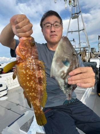 キジハタ・ウマヅラ(ウマヅラハギ)