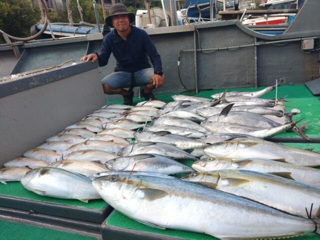 ヒラマサ・カンパチ・ホンカツオ(カツオ)・ネリゴ(カンパチ)