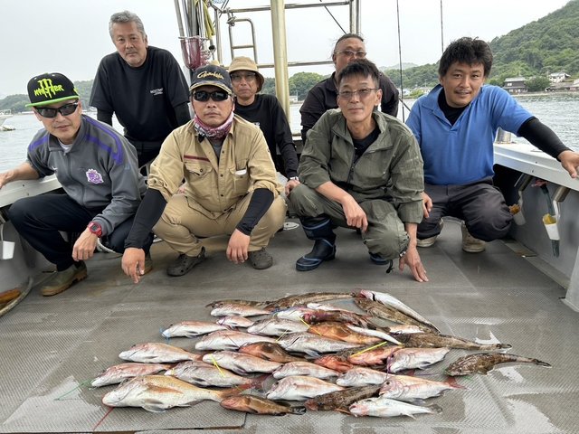 マダイ・アコウ(キジハタ)・イネゴチ