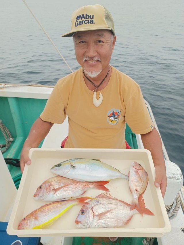 マダイ・ハナダイ(チダイ)・イトヨリ(イトヨリダイ)