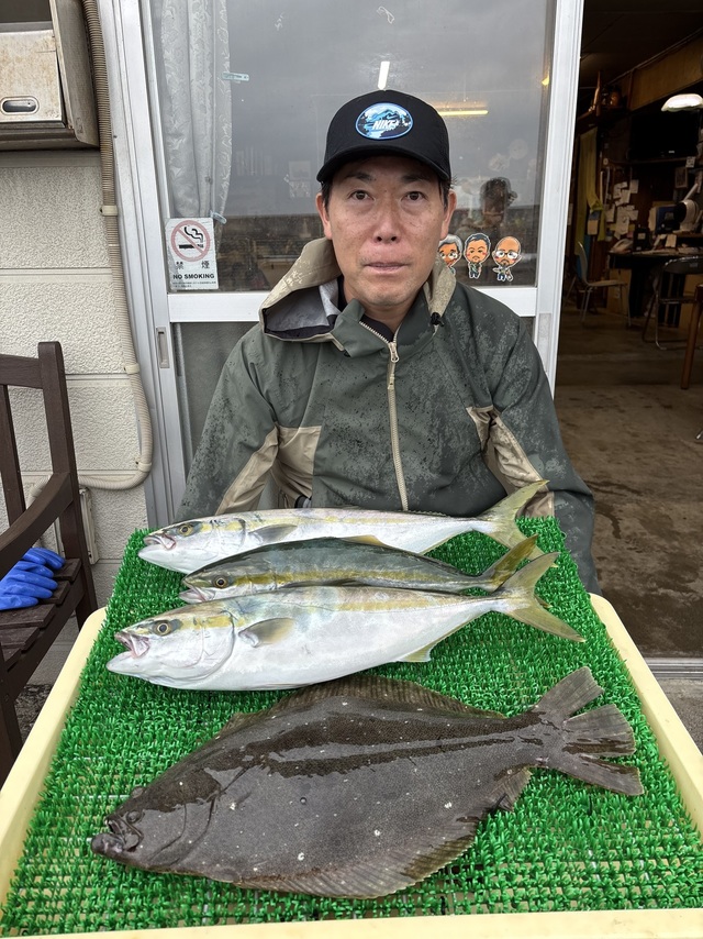 イナダ(ブリ)・ヒラメ