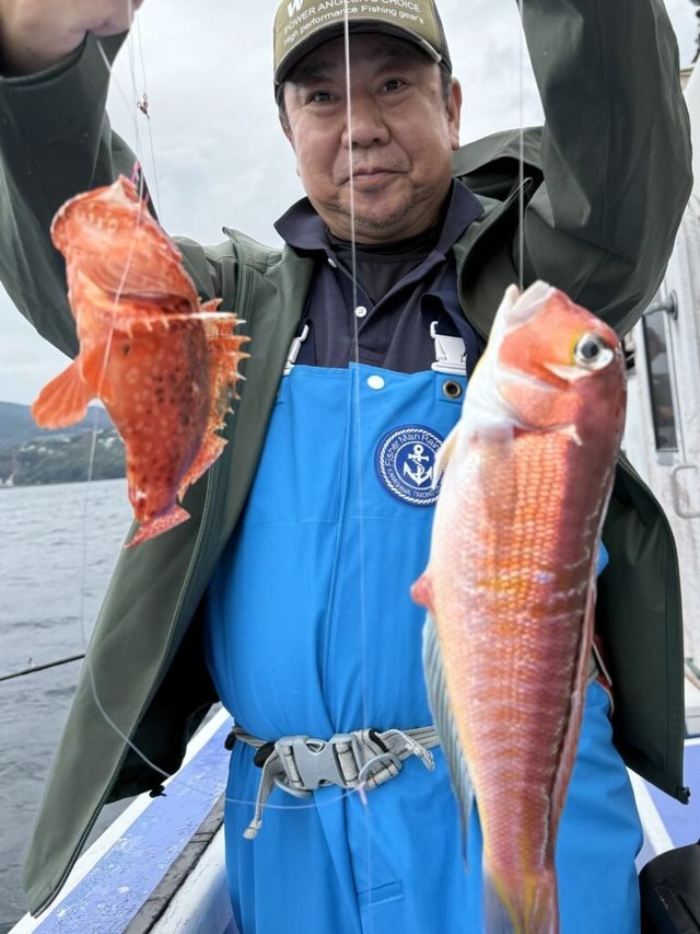 アマダイ(アカアマダイ)・オニカサゴ