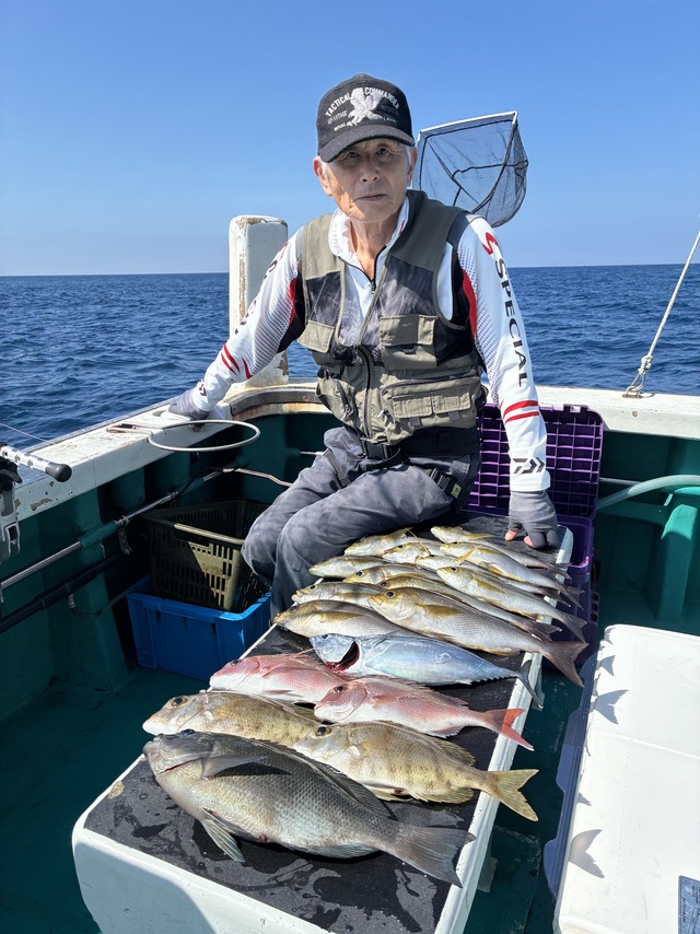 マダイ・グレ(メジナ)・メイチダイ