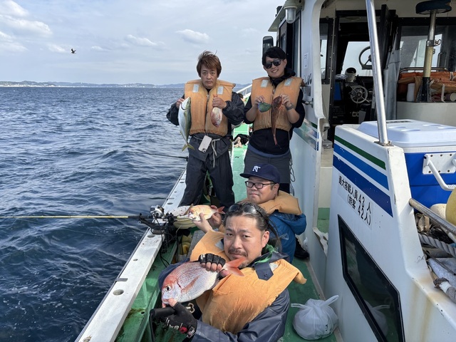 ハナダイ(チダイ)・イナダ(ブリ)