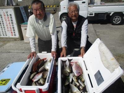 チダイ・カイワリ・イサギ(イサキ)・ホウボウ