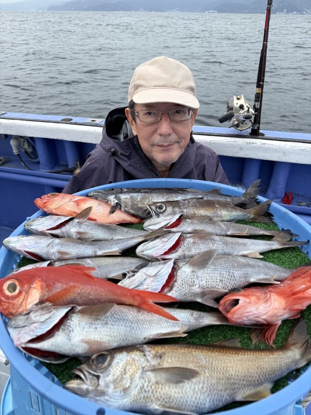 クロムツ・スミヤキ(クロシビカマス)・ユメカサゴ・キンメ(キンメダイ)・サバ(ゴマサバ)