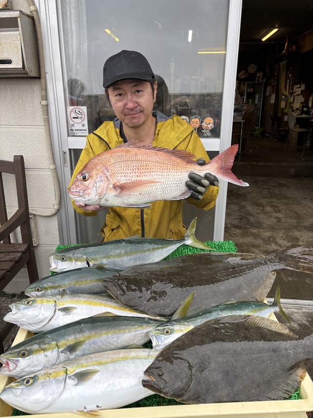 マダイ・イナダ(ブリ)・ヒラメ