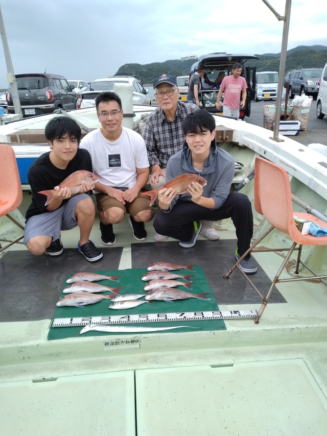 マダイ・マアジ・タチウオ