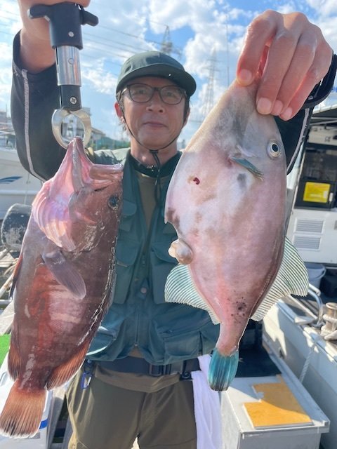 マハタ・ウマヅラ(ウマヅラハギ)