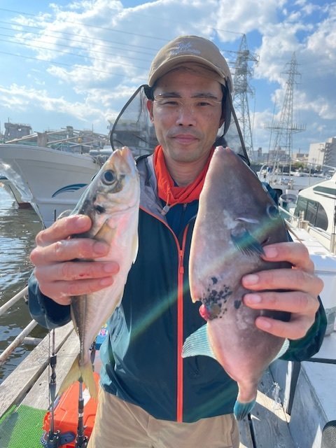 アジ(マアジ)・ウマヅラ(ウマヅラハギ)