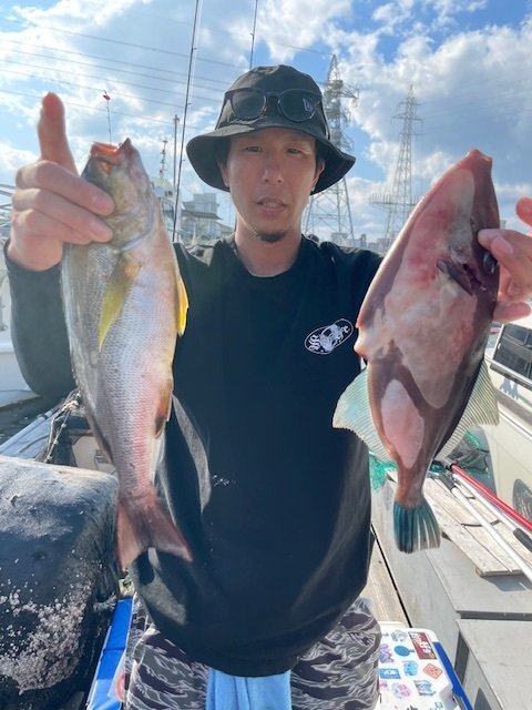 ウマヅラ(ウマヅラハギ)・ネリゴ(カンパチ)