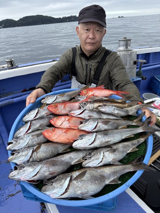クロムツ・スミヤキ(クロシビカマス)・ユメカサゴ・キンメ(キンメダイ)