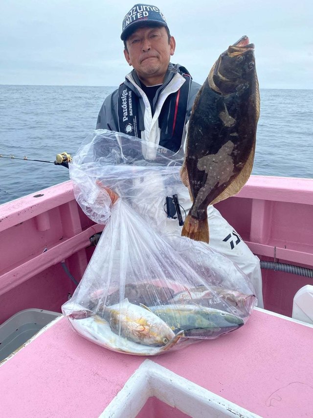 イナダ(ブリ)・カサゴ・ヒラメ