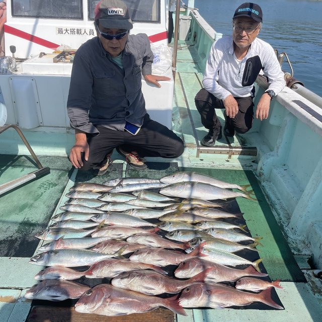 マダイ・マアジ・メジロ(ブリ)・イサキ・マサバ・サゴシ(サワラ)