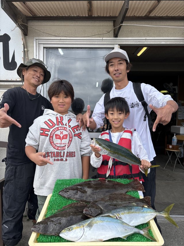 イナダ(ブリ)・ヒラメ