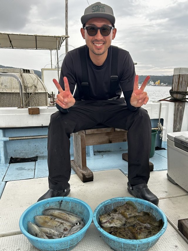 カワハギ・アオリイカ