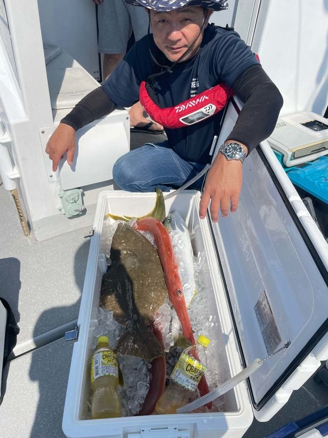 ヒラメ・アカヤガラ