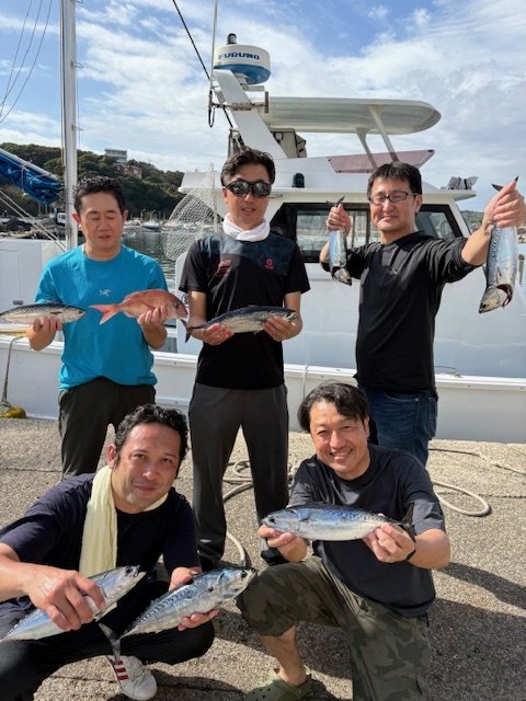 マダイ・ヒラソーダ(ヒラソウダ)・マルソーダ(マルソウダ)・サバ(ゴマサバ)