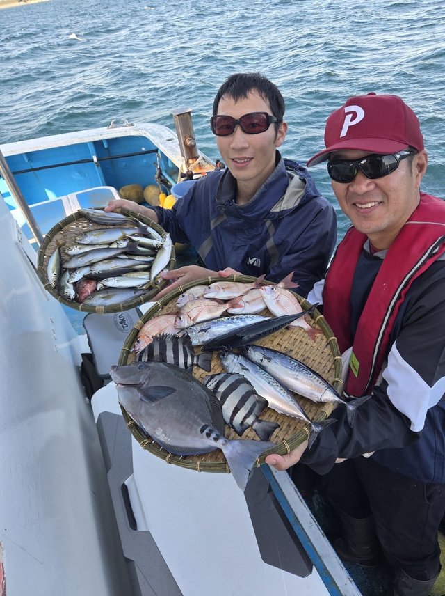 ハナダイ(チダイ)・イシダイ・アジ(マアジ)・サバ(マサバ)・ニザダイ