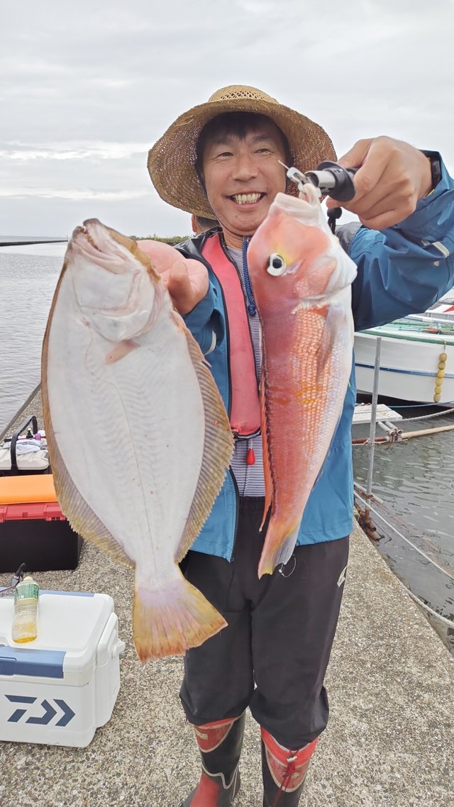 アカアマダイ・ソゲ(ヒラメ)