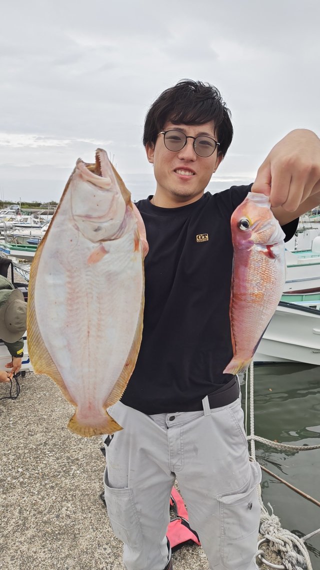 アカアマダイ・ソゲ(ヒラメ)