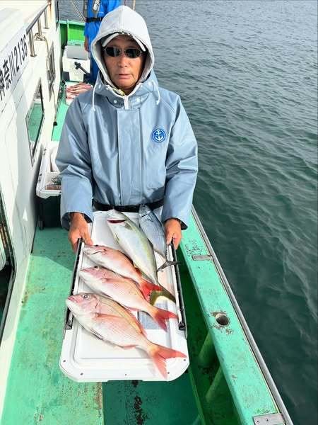 マダイ・イナダ(ブリ)・ヒラソーダ(ヒラソウダ)