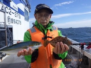 ツバス(ブリ)・カワハギ