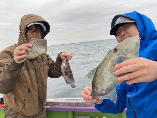 マハタ・カワハギ・ウマヅラハギ