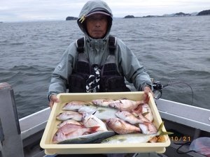 タイ(マダイ)・ツバス(ブリ)