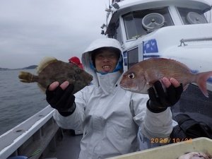 タイ(マダイ)・カワハギ