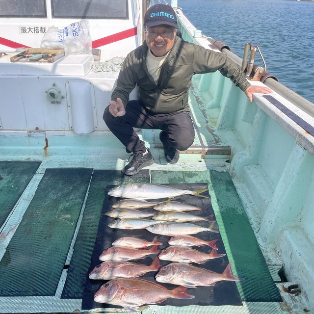 マダイ・マアジ・メジロ(ブリ)・イサキ・マサバ