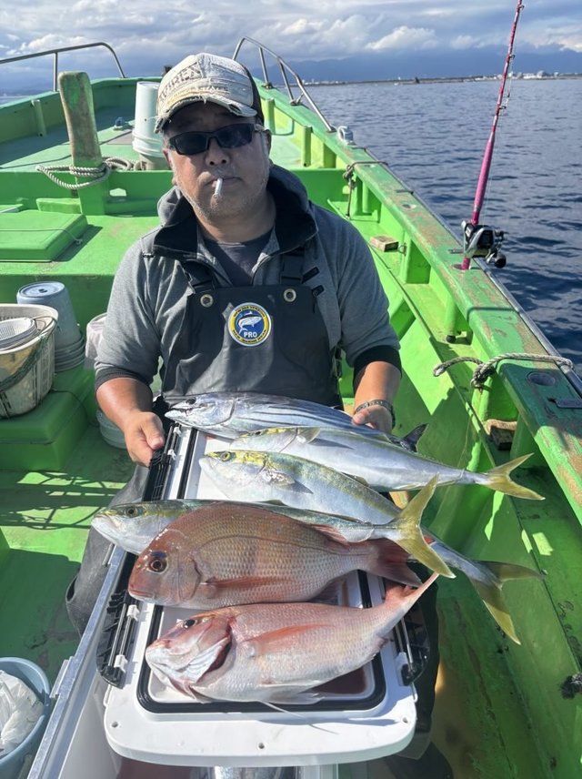 タイ(マダイ)・イナダ(ブリ)・カツオ