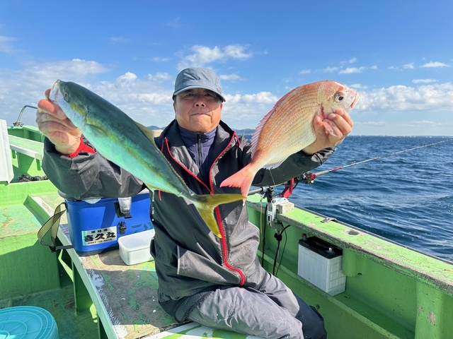 タイ(マダイ)・イナダ(ブリ)