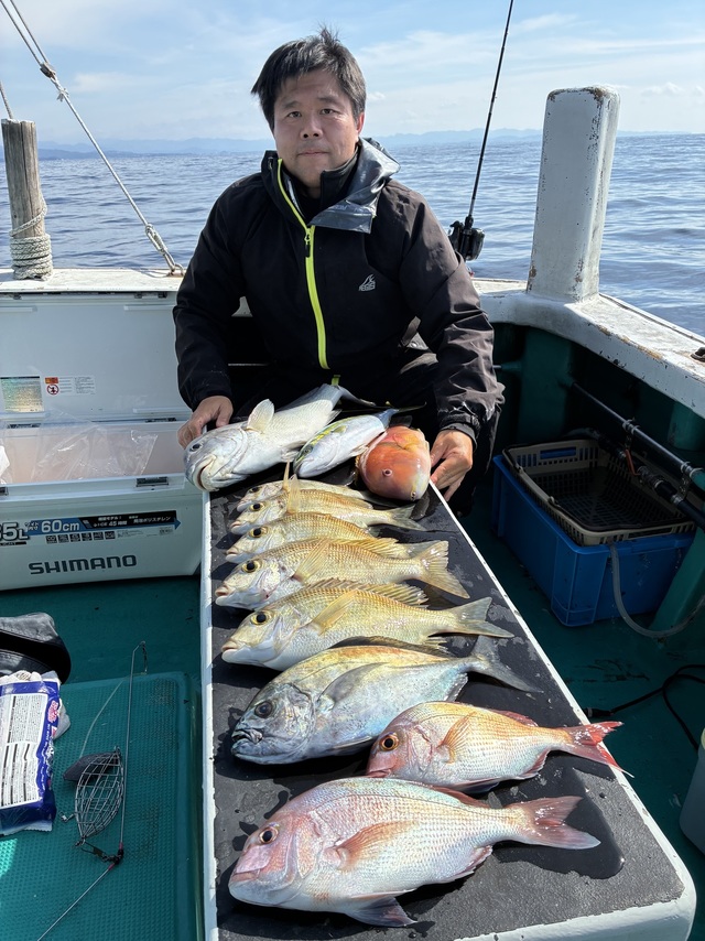 マダイ・オキアジ・メイチダイ