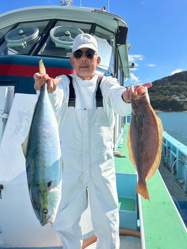 ワラサ(ブリ)・ヒラメ