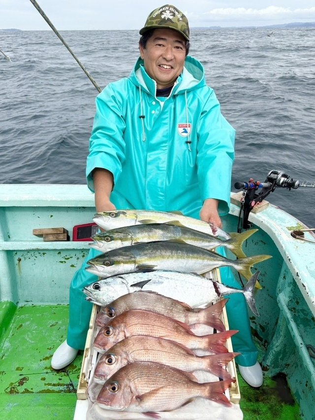 マダイ・イナダ(ブリ)・ヒラソウダ