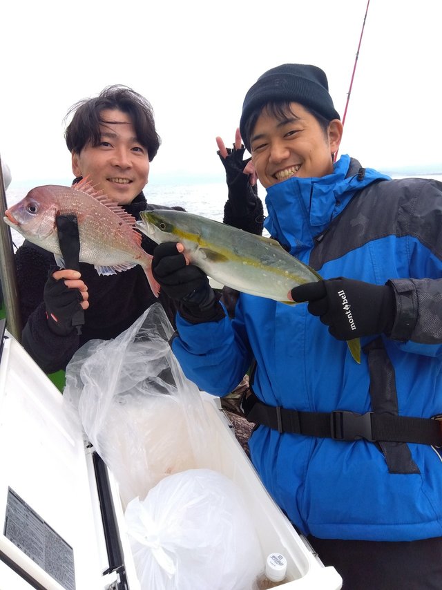 ハナダイ(チダイ)・イナダ(ブリ)