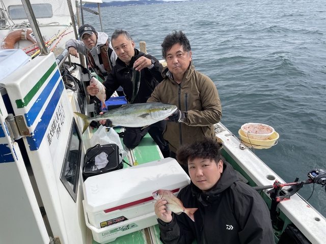 ハナダイ(チダイ)・イナダ(ブリ)