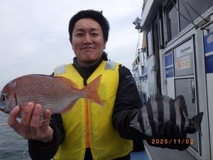 タイ(マダイ)・サンバソウ(イシダイ)
