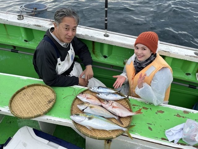 マダイ・ハナダイ(チダイ)・イナダ(ブリ)