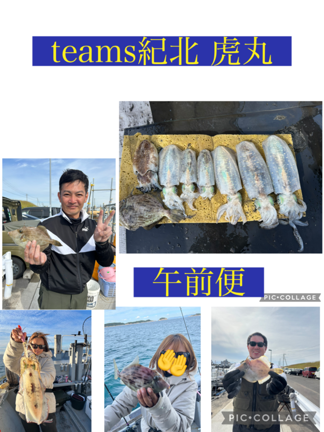 カワハギ・アオリイカ・コウイカ