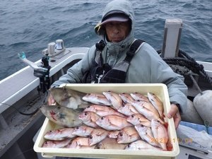 タイ(マダイ)・ウマヅラハギ