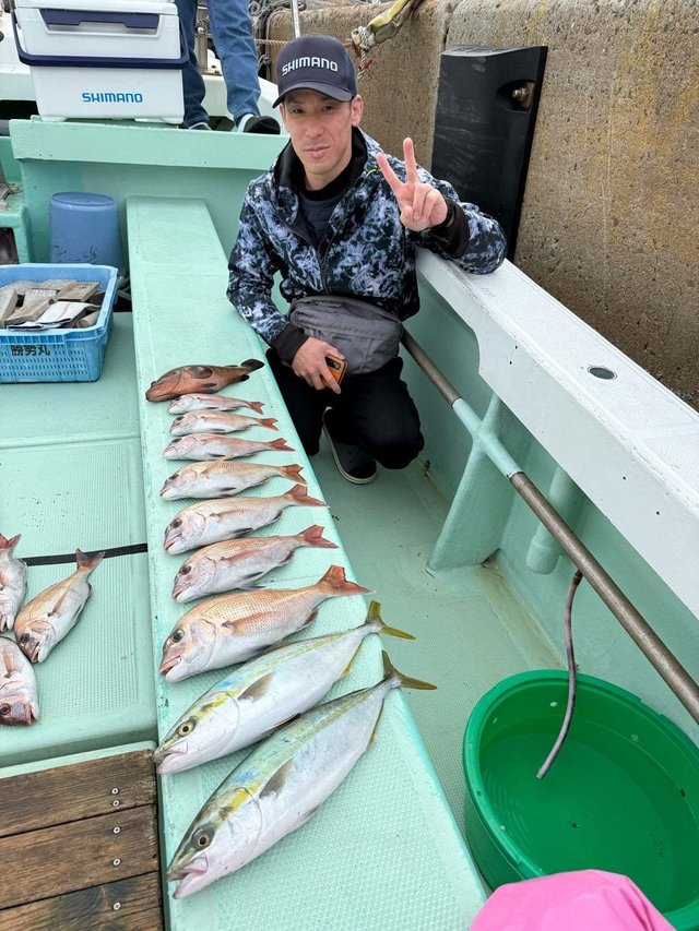 マダイ・ワラサ(ブリ)・メバル