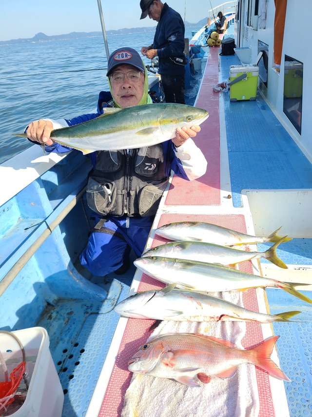 マダイ・イナダ(ブリ)・ワラサ(ブリ)