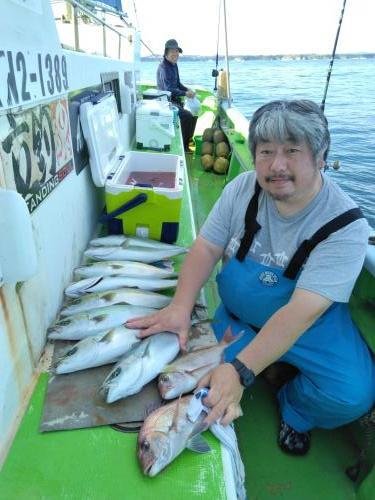 マダイ・イナダ(ブリ)・ワラサ(ブリ)
