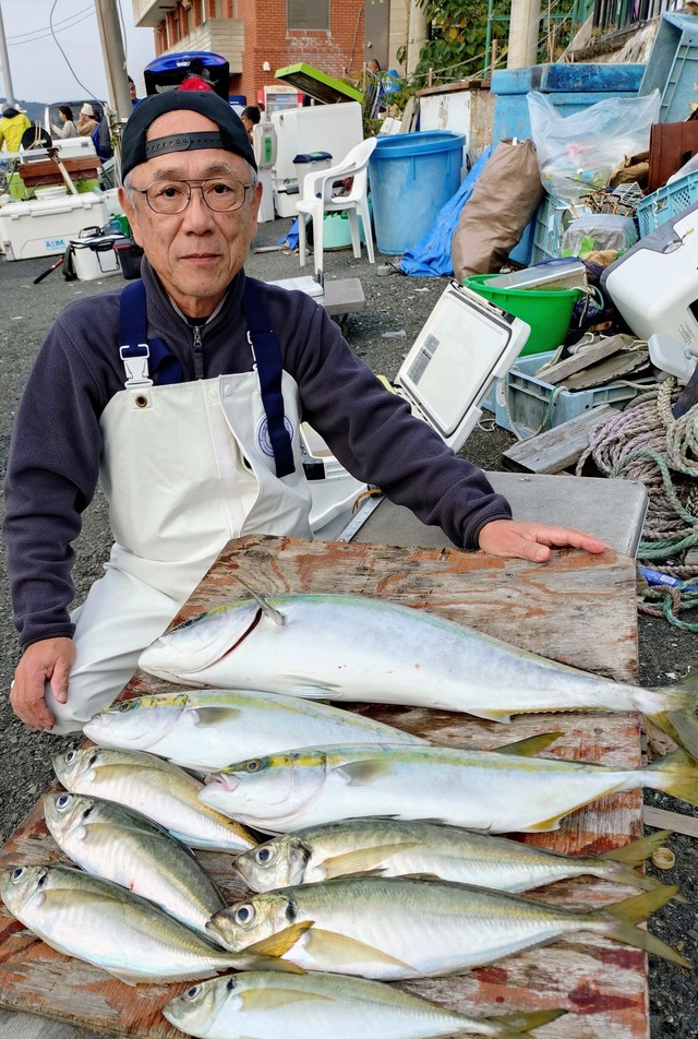 アジ(マアジ)・イナダ(ブリ)・ワラサ(ブリ)
