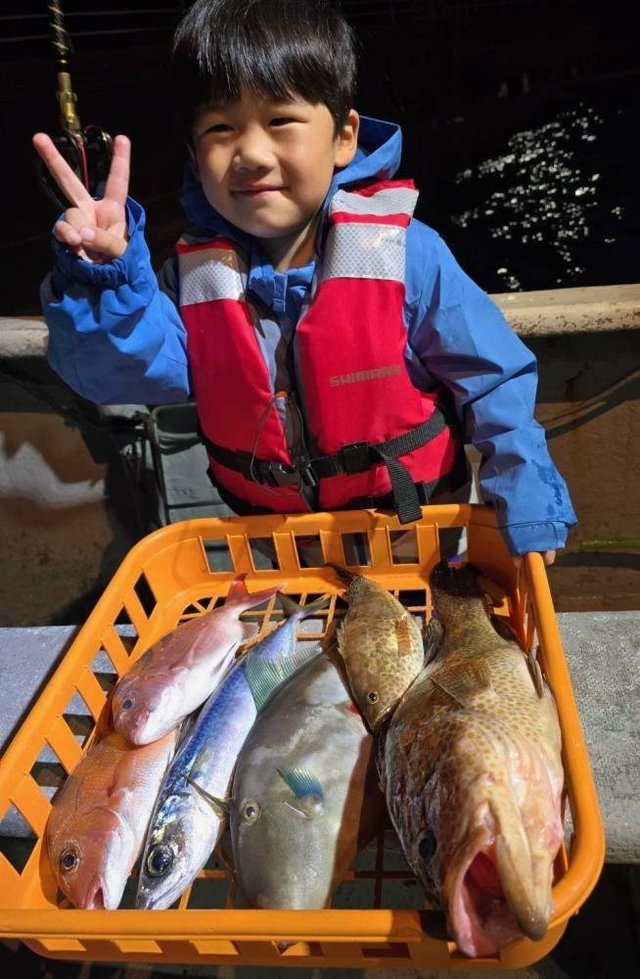 イナダ(ブリ)・ヒラソウダ・ハタ(マハタ)・サバ(ゴマサバ)