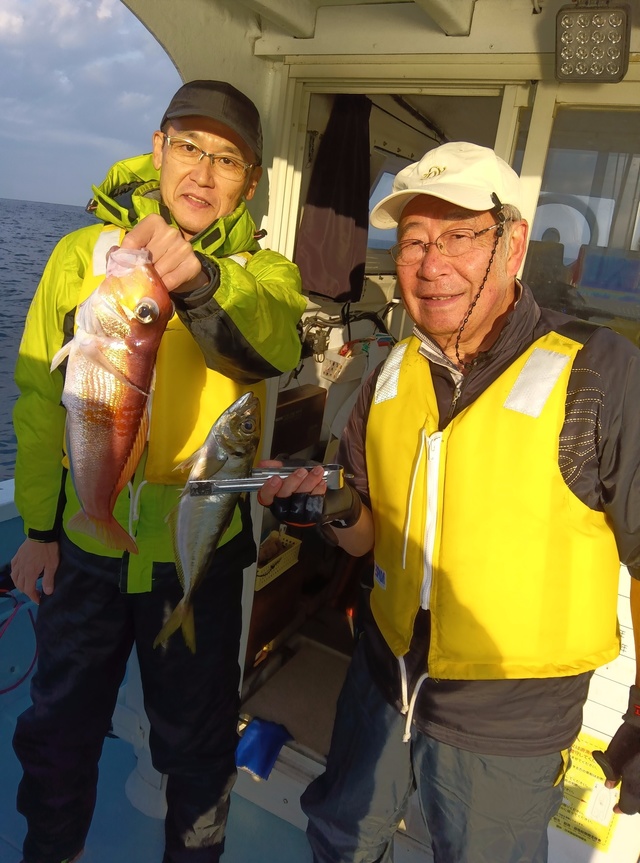 アジ(マアジ)・アマダイ(アカアマダイ)